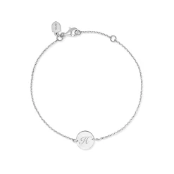 Fashion Gullarmbånd med mynt hvitt gull Armbånd