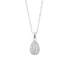 Discount Halskjede i sølv med cubic zirkonia Halssmykker
