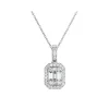 Discount Halssmykke i hvitt gull med diamanter 0,45 ct Halssmykker