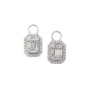 Fashion Joy charms i hvitt gull fattet med diamanter 0,85 ct Ørepynt