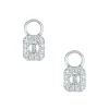 Outlet Joy charms i hvitt gull med diamanter 0,43 ct Ørepynt