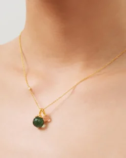 Discount Berry anheng grønn Halssmykker
