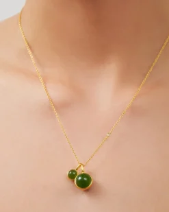 Online Little Prime Pendant Moss Halssmykker