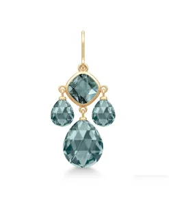 New Olivia Chandelier Midnight Blue Ørepynt
