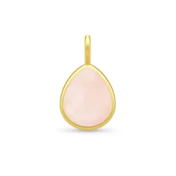 Fashion Paloma anheng med rosa krystall Halssmykker
