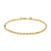 Clearance Klassisk gullarmbånd anker 2,5 mm Armbånd