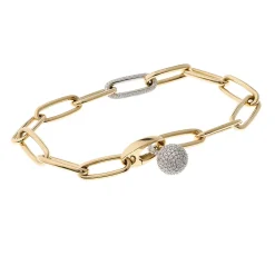 New Kuleanheng i hvitt gull med diamanter 1,38ct Halssmykker