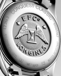 Clearance Conquest Classic med diamanter hvit perlemor 29 mm Klokker Med Diamanter | Til Henne