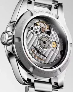 Clearance Conquest diamanter 0,035 ct grønn 34 mm Klokker Med Diamanter | Til Henne