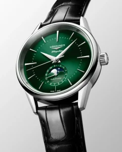 Online Flagship Heritage Moonphase Grønn 38,5mm Til Han