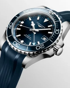 Online HydroConquest GMT blå 41 mm Til Han