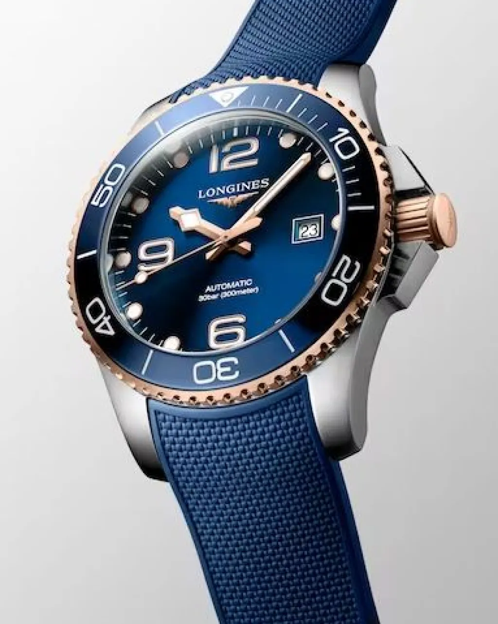 Hot HydroConquest GMT blå 43 mm Til Han
