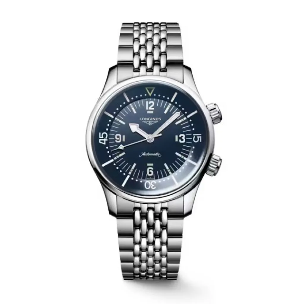 Clearance Legend Diver blå 39 mm Dressklokker | Til Han