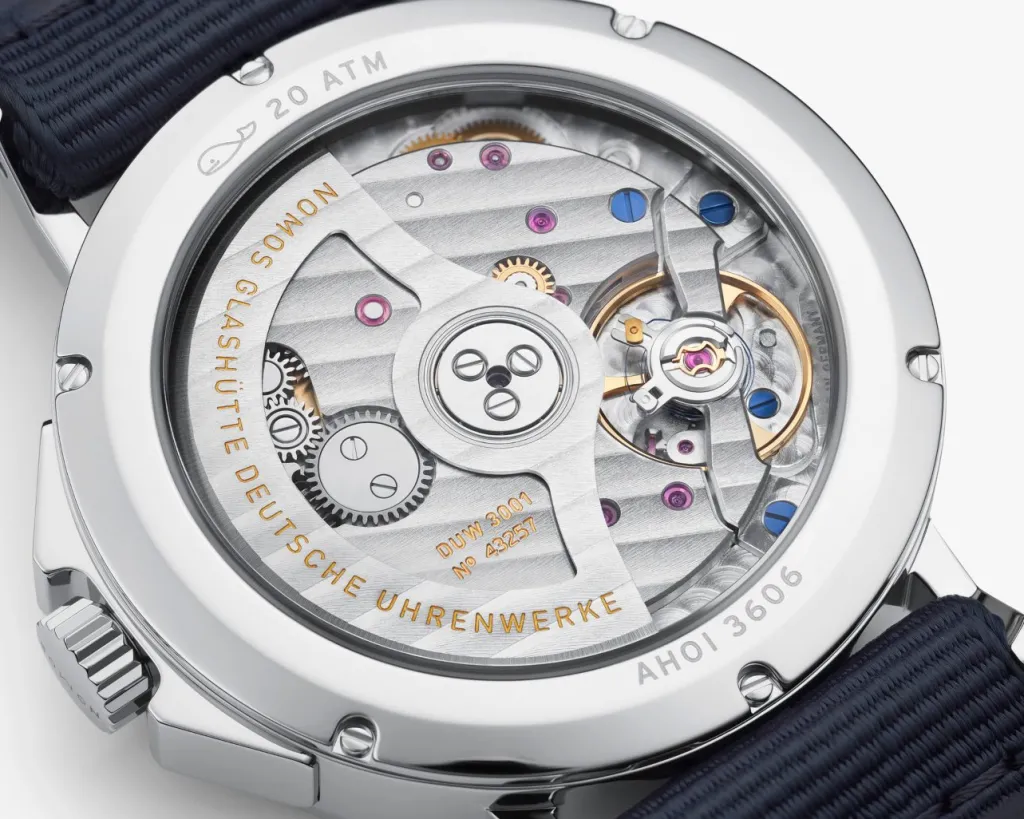Clearance NOMOS Ahoi neomatik Atlantic 36 mm Til Han