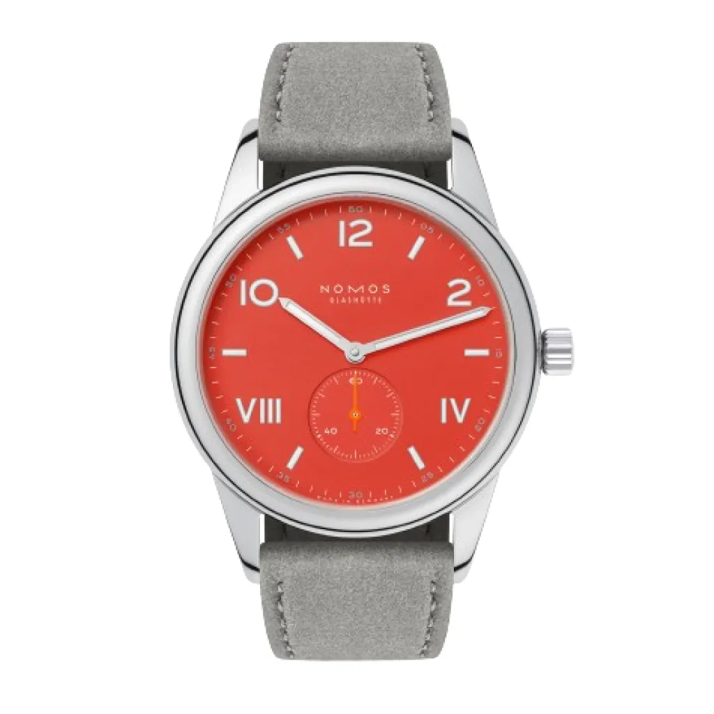 Discount NOMOS Glashütte Club Campus rød 38,5 mm Til Henne | Til Han