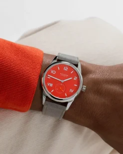 Discount NOMOS Glashütte Club Campus rød 38,5 mm Til Henne | Til Han