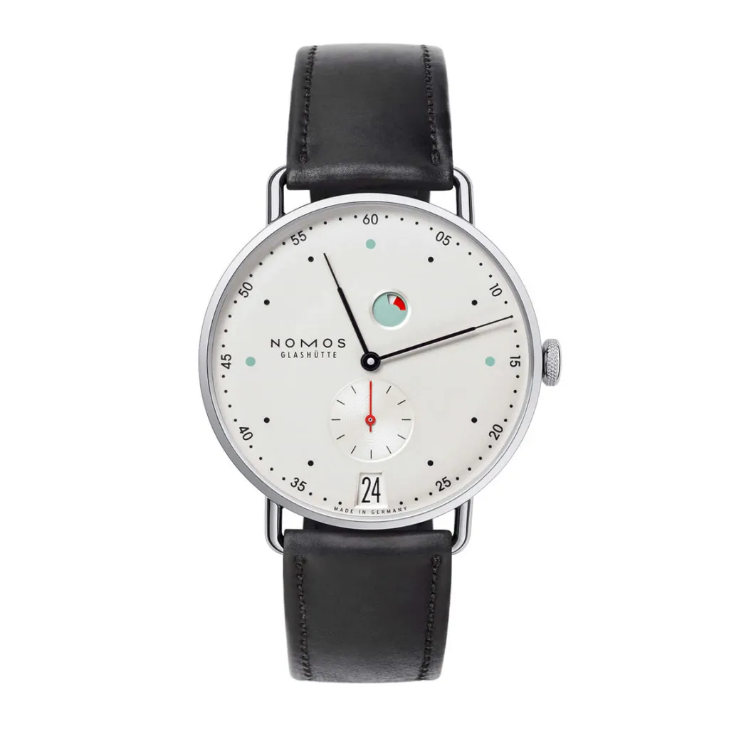 Fashion NOMOS Glashütte Metro Datum Gangreserve 37 mm Til Han