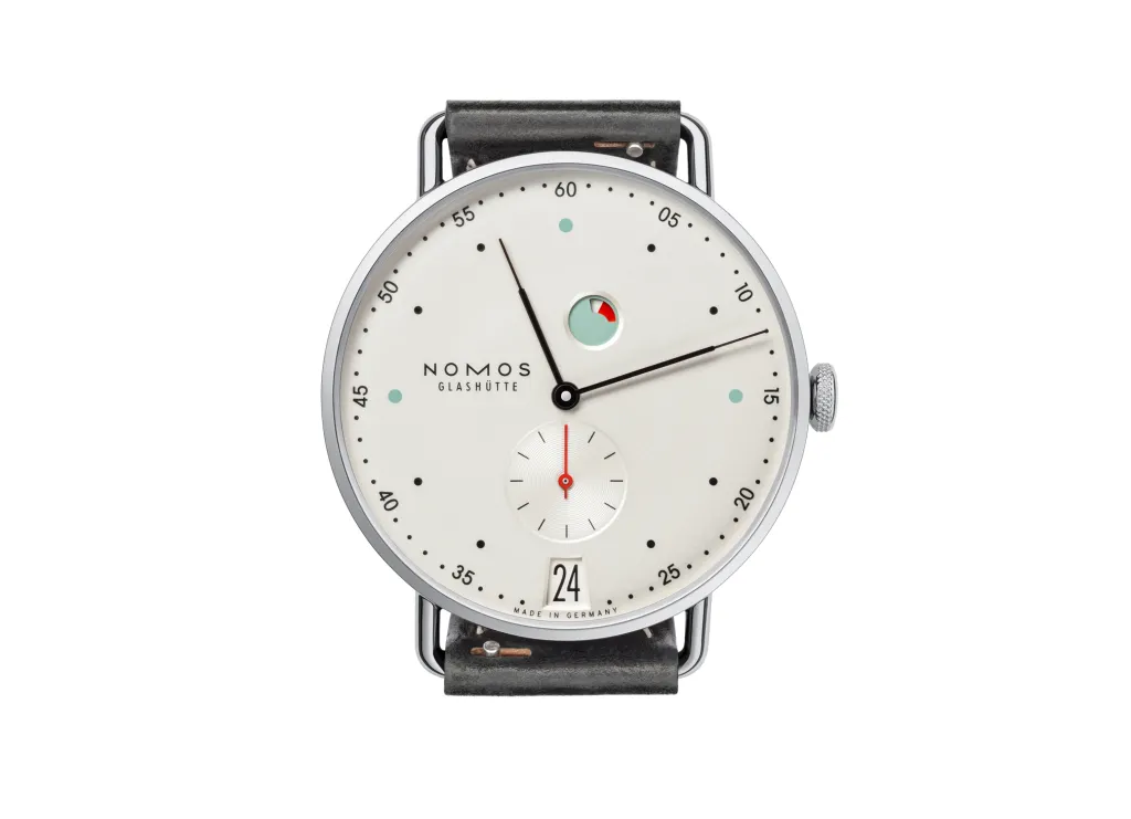 Fashion NOMOS Glashütte Metro Datum Gangreserve 37 mm Til Han