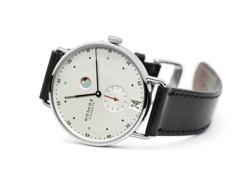 Fashion NOMOS Glashütte Metro Datum Gangreserve 37 mm Til Han