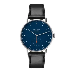 Best NOMOS Glashütte Metro Neomatik 39 midnight blue Til Han