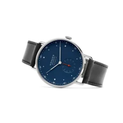 Best NOMOS Glashütte Metro Neomatik 39 midnight blue Til Han