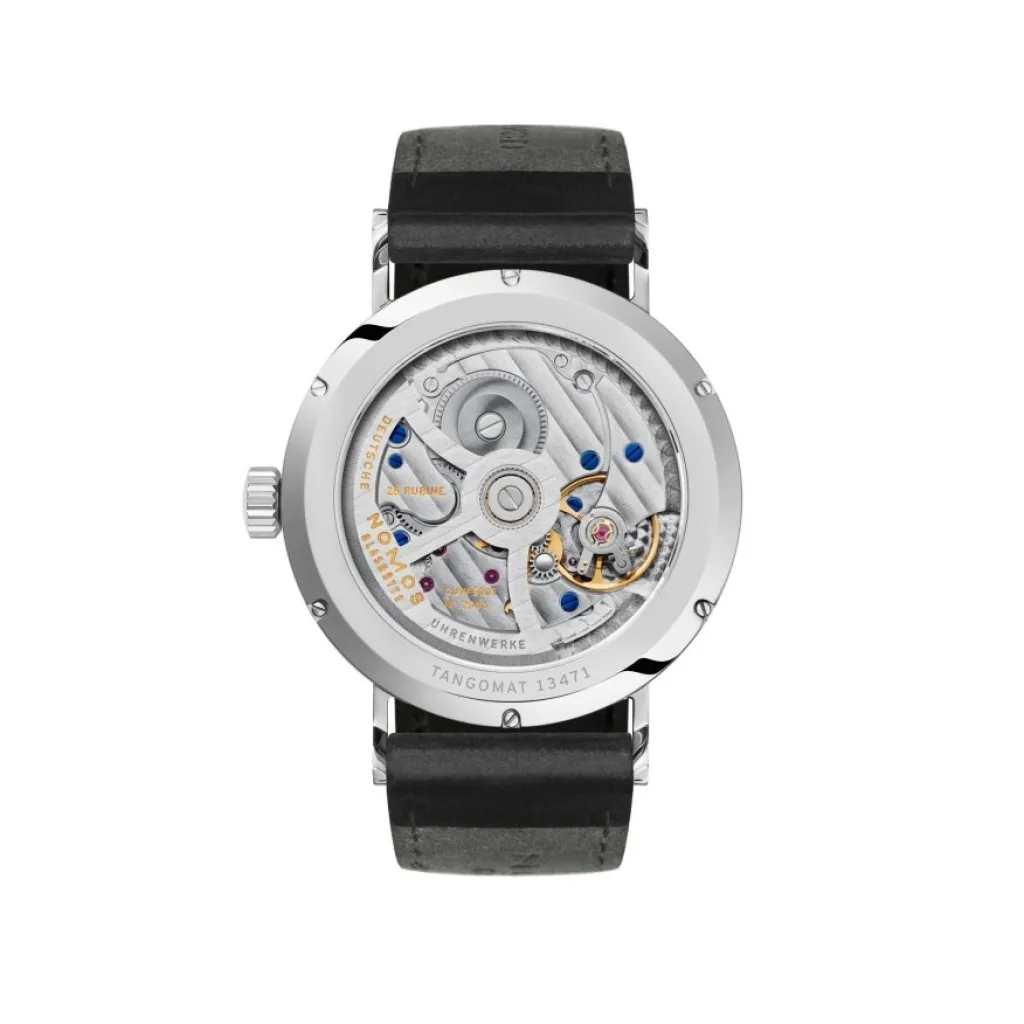 New NOMOS Glashütte Tangomat Ruthenium 38,3 mm Til Han