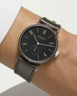 New NOMOS Glashütte Tangomat Ruthenium 38,3 mm Til Han