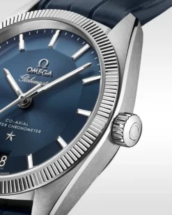 Discount Constellation Globemaster 39 mm blå Til Han