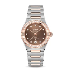 Hot Constellation Manhattan Master Chronometer brun 29 mm Two Tone Klokker | Til Henne