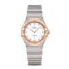 Fashion Constellation Manhattan hvit perlemor quartz 28 mm Klokker Med Diamanter | Til Henne