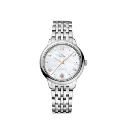 New Prestige De Ville hvit perlemor 34 mm Til Han