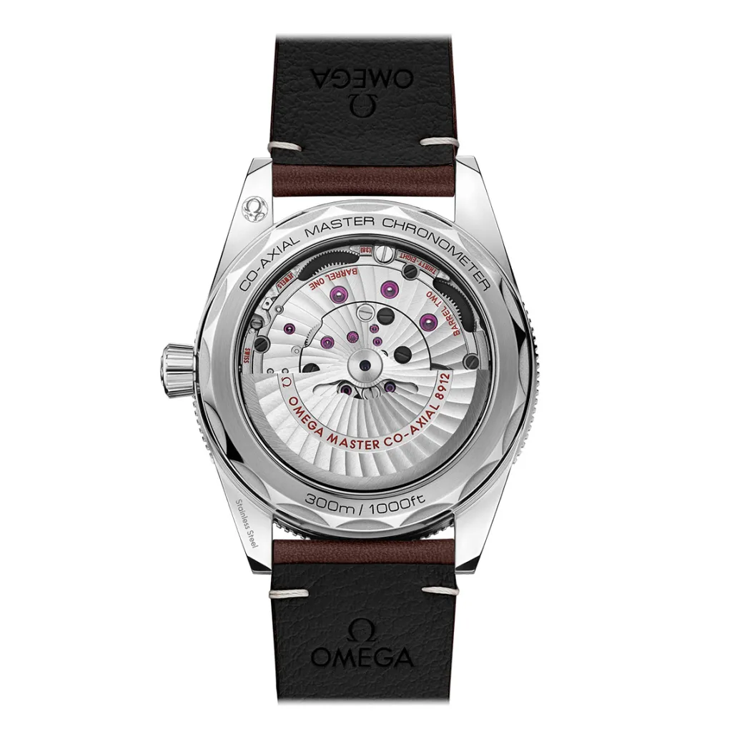 Hot Seamaster 300 lærrem 41 mm Til Han | Dykkerklokker