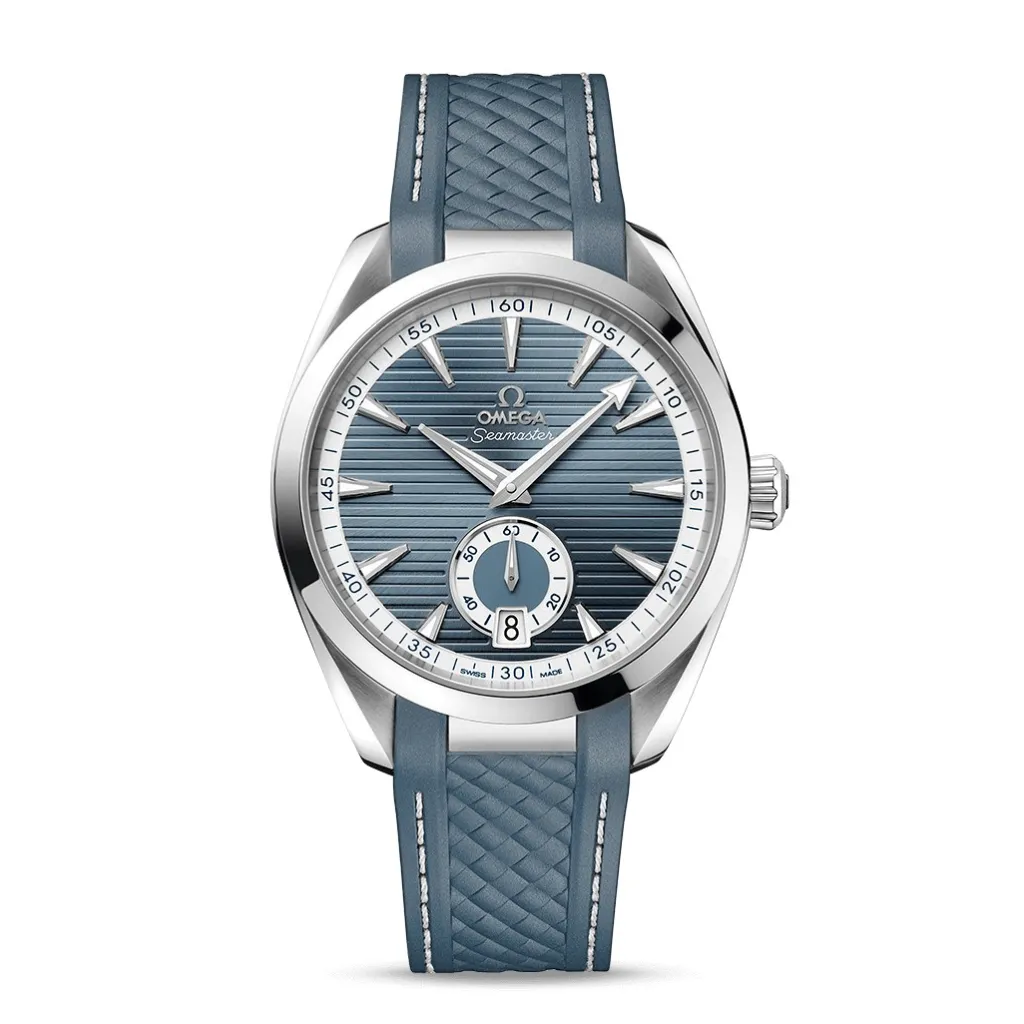 Outlet Seamaster Aqua Terra 150 m Master Chronometer 41 mm lys blå Til Han