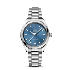 Hot Seamaster Aqua Terra Shades 34 mm blå Til Henne