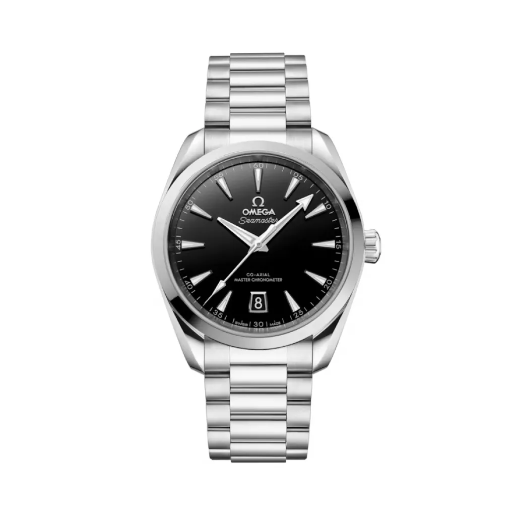 Fashion Seamaster Aqua Terra sort 38 mm Dressklokker | Til Han