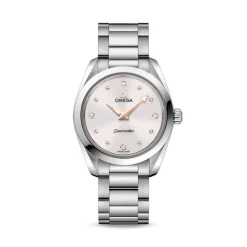 Hot Seamaster Aqua Terra 150m quartz 28 mm Klokker Med Diamanter | Til Henne