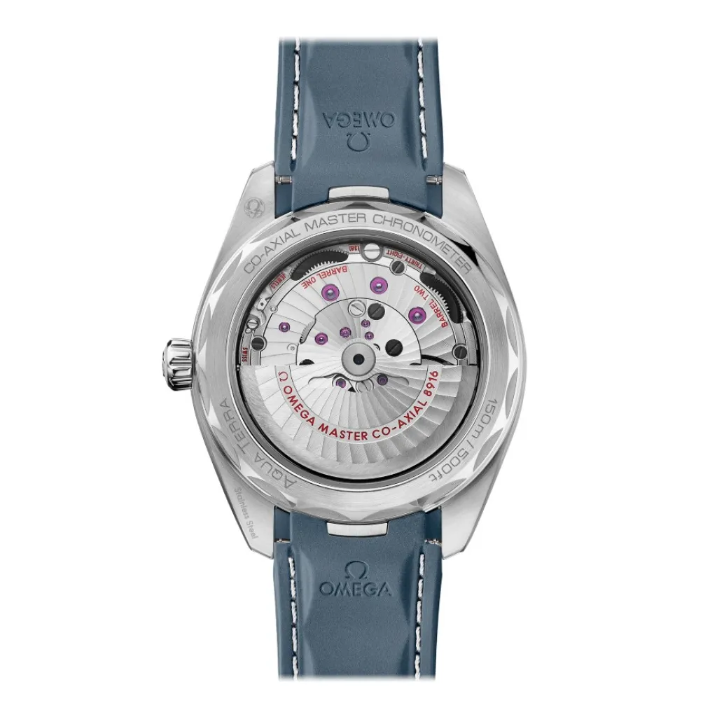 Outlet Seamaster Aqua Terra 150 m Master Chronometer 41 mm lys blå Til Han