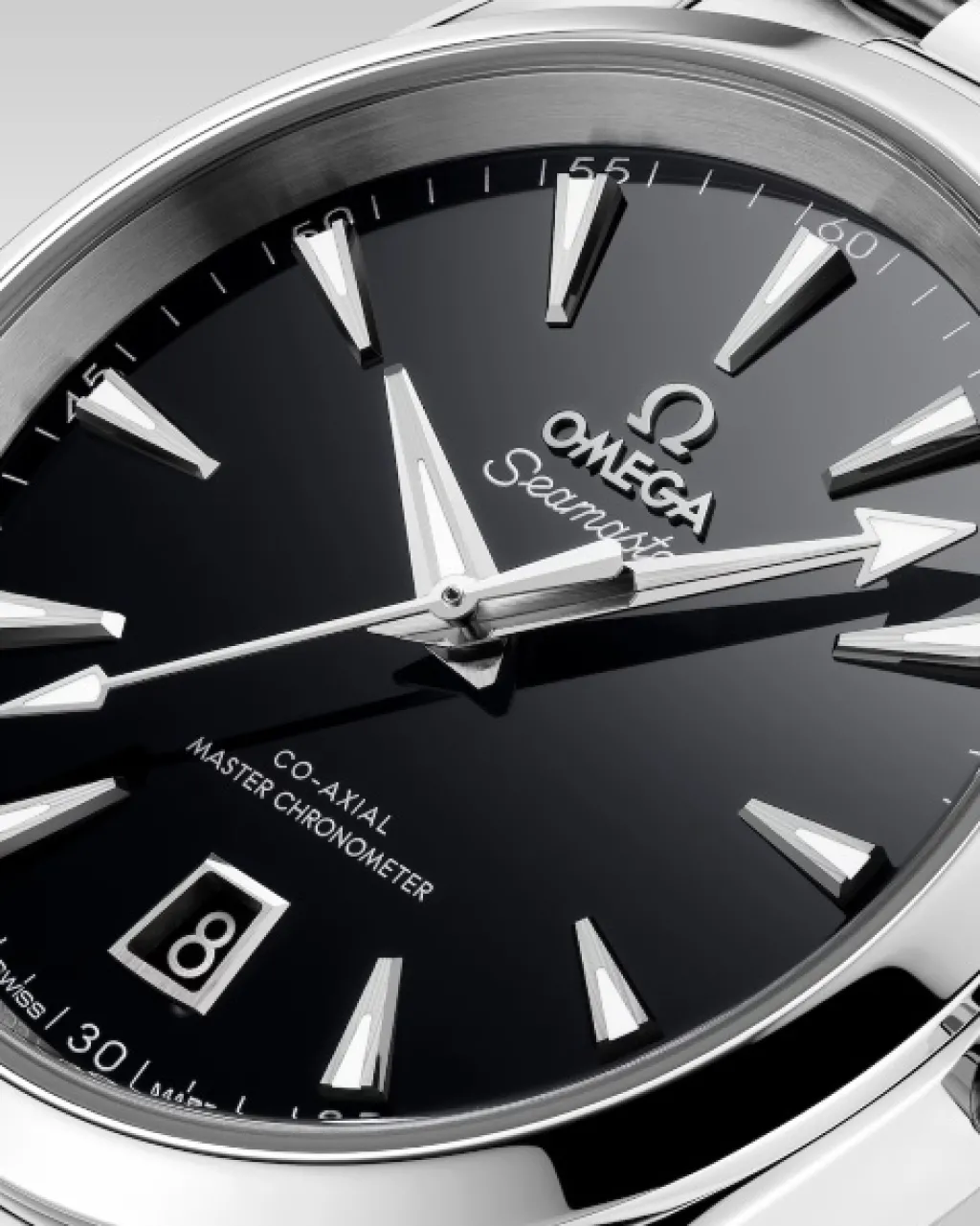 Fashion Seamaster Aqua Terra sort 38 mm Dressklokker | Til Han