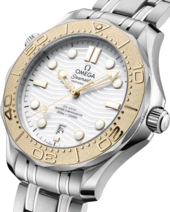 Online Seamaster Diver 300 m 42 mm Dykkerklokker | Two Tone Klokker
