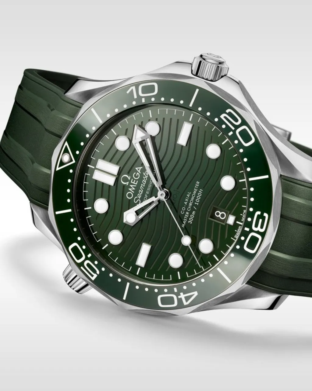 Fashion Seamaster Diver 300 m 42 mm grønn Dykkerklokker | Til Han