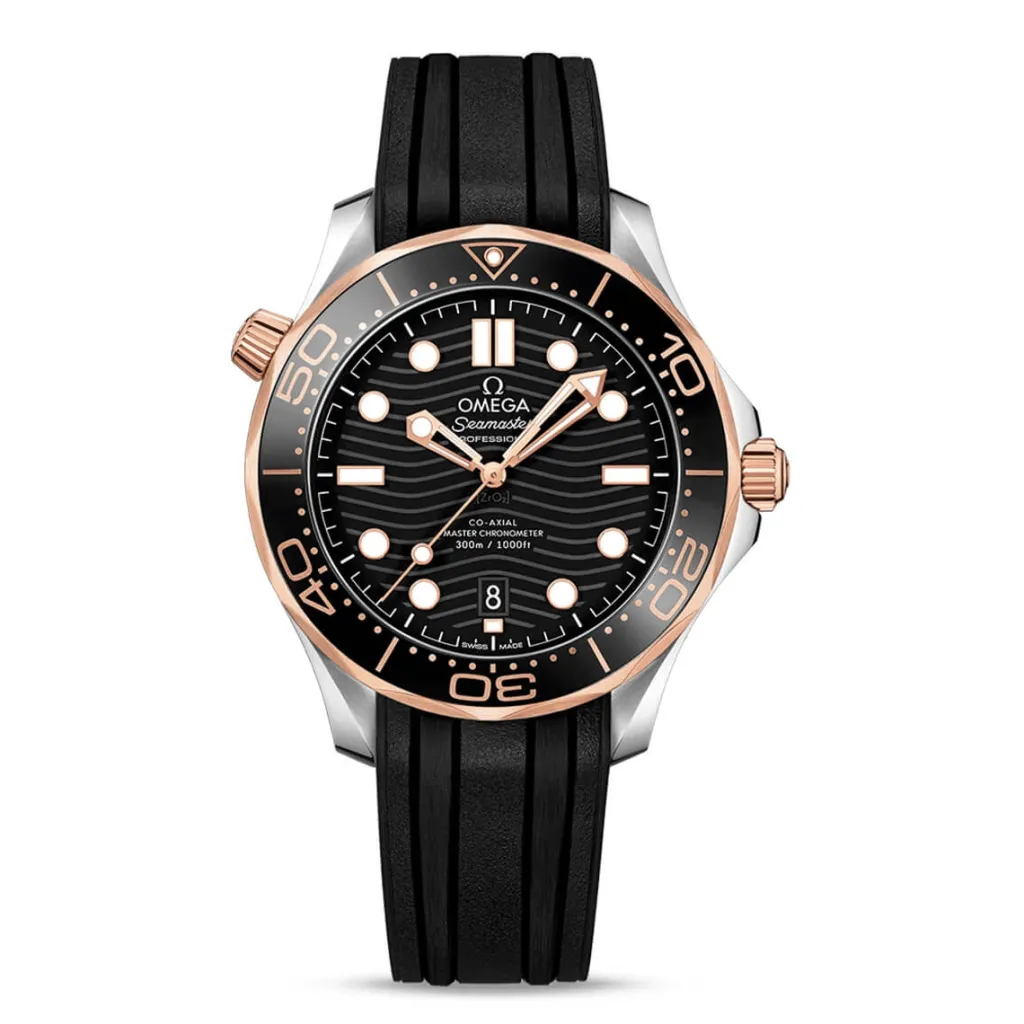 Sale Seamaster Diver 42 mm Dykkerklokker | Two Tone Klokker