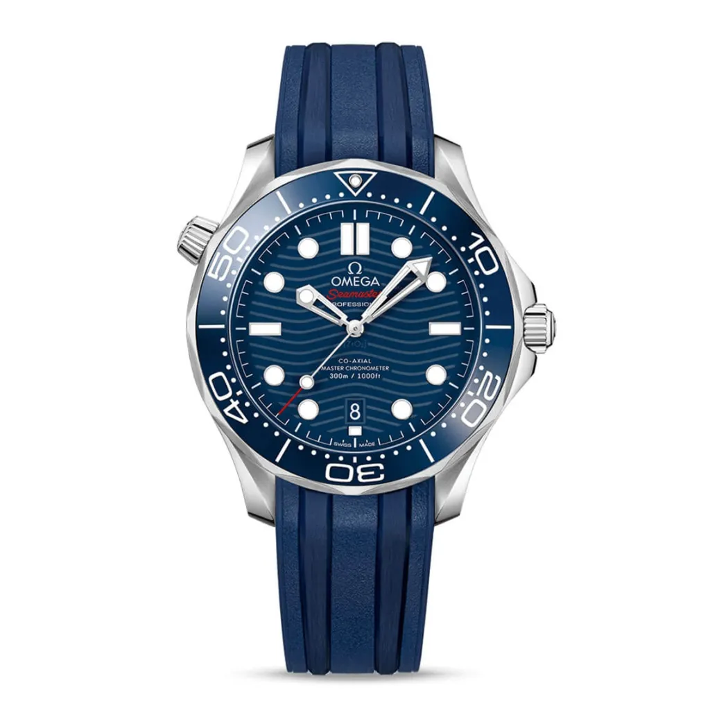 Best Seamaster Diver 300m blå 42 mm Dykkerklokker | Til Han