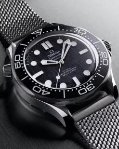 Clearance Seamaster Diver 300M sort 42 mm Dykkerklokker | Til Han