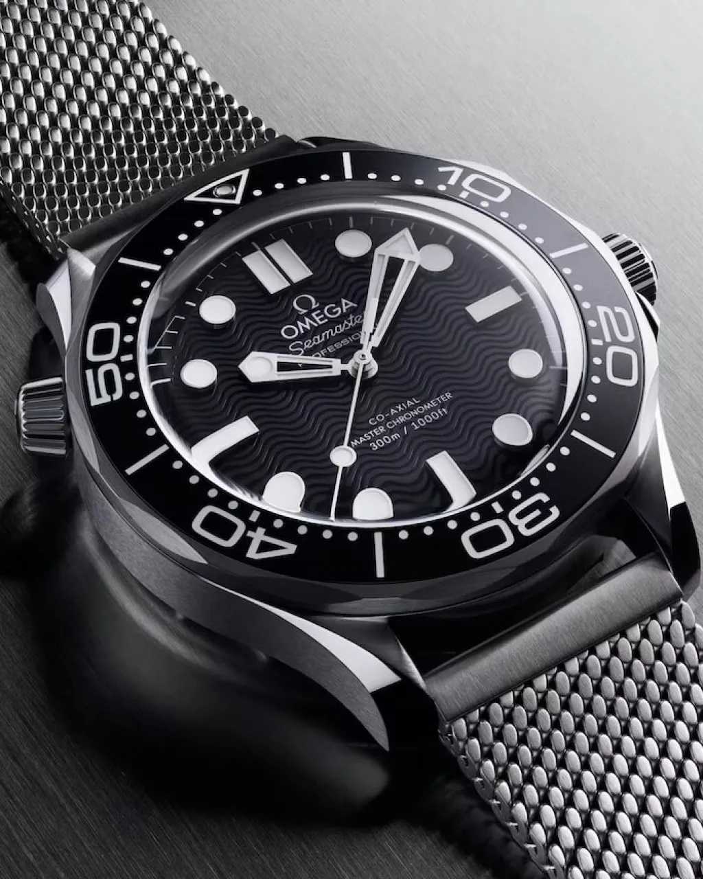 Clearance Seamaster Diver 300M sort 42 mm Dykkerklokker | Til Han