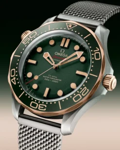 Outlet Seamaster Diver 300M titan og bronse 42 mm Dykkerklokker | Til Han