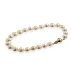 New Perlearmbånd 7,5-8,0 mm Armbånd
