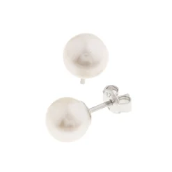 New Perleøredobber 8-8,8 mm med sølvstift Ørepynt