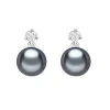 Fashion Perleørepynt Tahiti med diamanter 0,24 ct Ørepynt