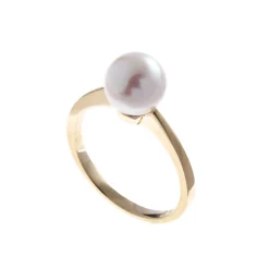 Clearance Perlering i gull Ringer