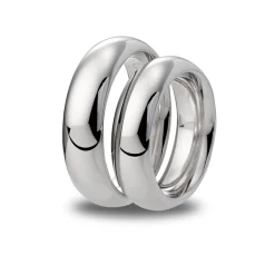 Best Promise giftering hvitt gull 6 mm Ringer
